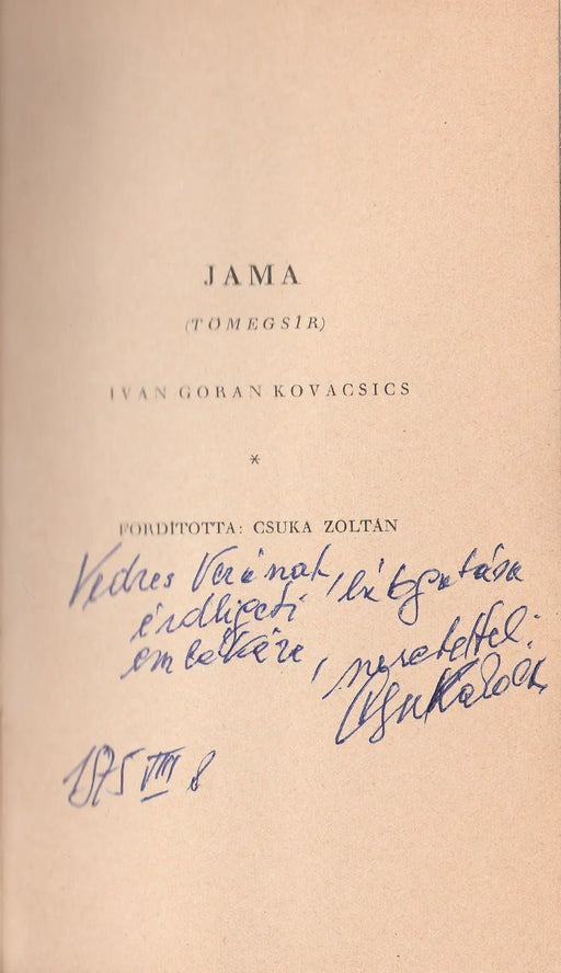 Jama - Oskola Antikvárium