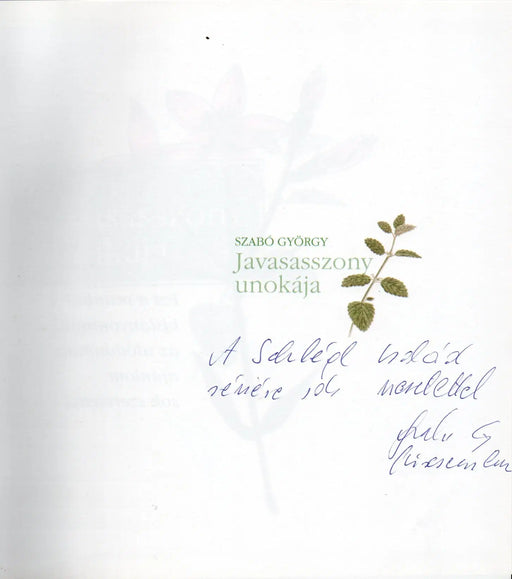 Javasasszony unokája - Oskola Antikvárium