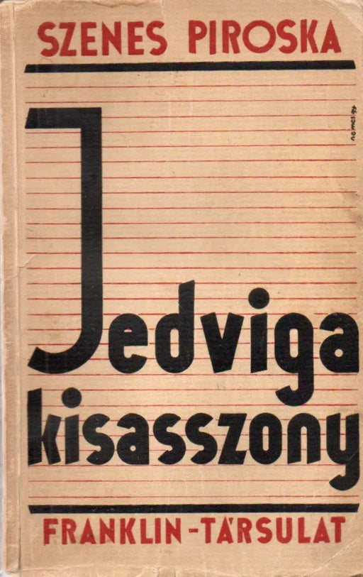 Jedviga kisasszony - Oskola Antikvárium