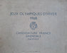 Jeux Olympiques d'Hiver 1968 - Grenoble - Oskola Antikvárium