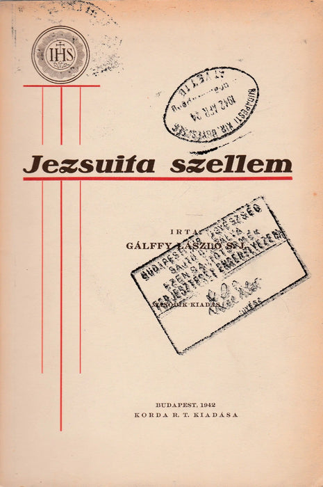 Jezsuita szellem - Oskola Antikvárium