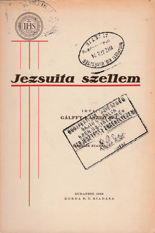 Jezsuita szellem - Oskola Antikvárium