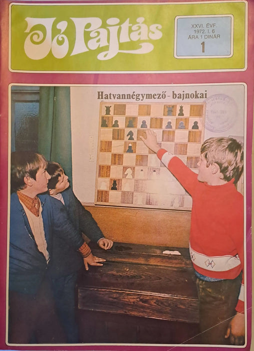 Jó Pajtás újság 1972. évi XXVI. évfolyam 1 - 38. szám - Oskola Antikvárium