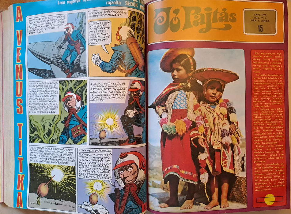 Jó Pajtás újság 1972. évi XXVI. évfolyam 1 - 38. szám - Oskola Antikvárium