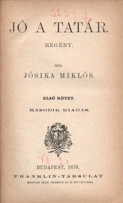 Jő a tatár I - III. - Oskola Antikvárium