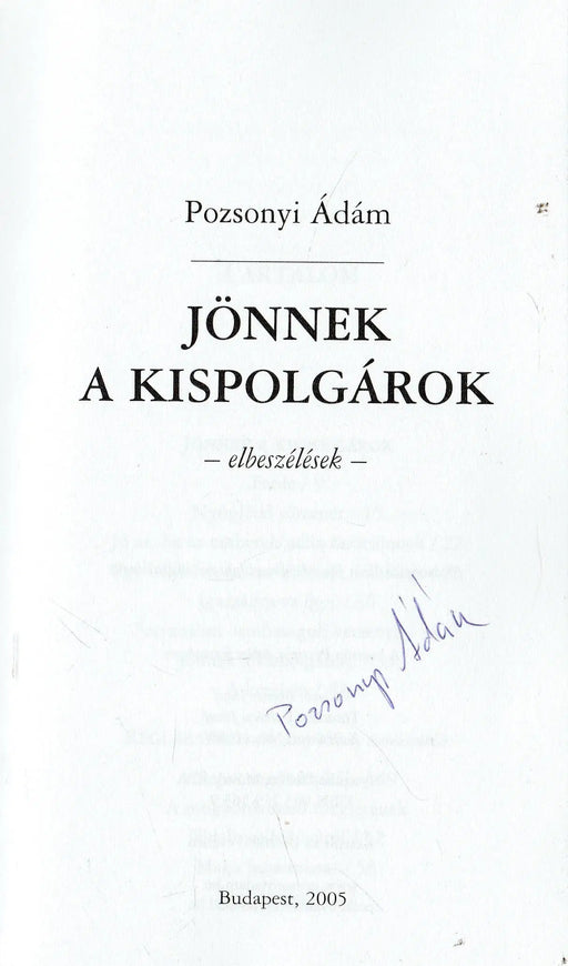 Jönnek a kispolgárok - Oskola Antikvárium