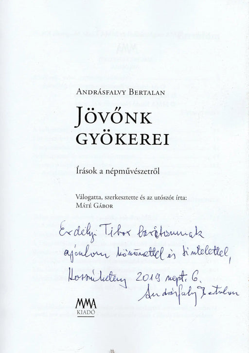Jövőnk gyökerei - Oskola Antikvárium