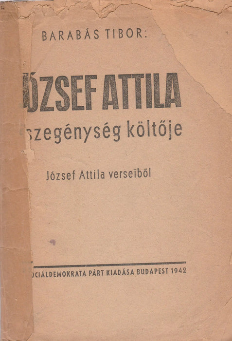 József Attila - Oskola Antikvárium