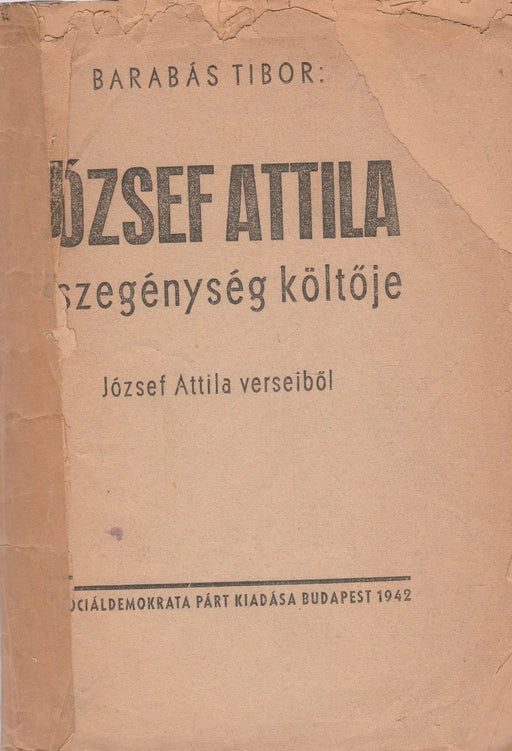 József Attila - Oskola Antikvárium