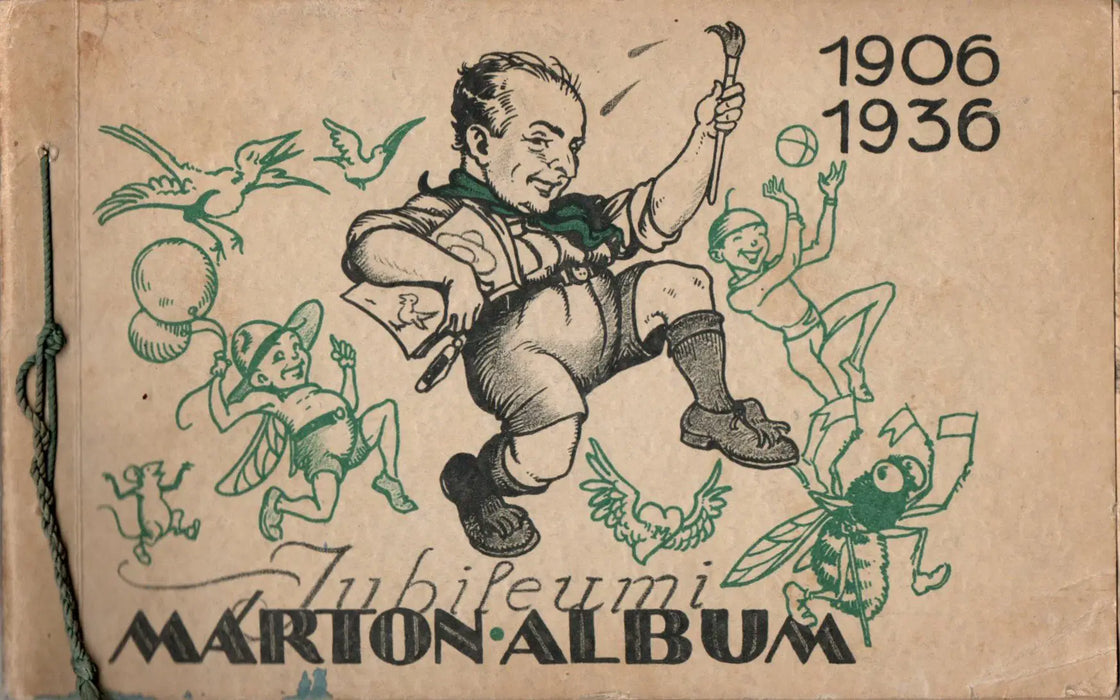 Jubileumi Márton - album 1906 - 1936 - Oskola Antikvárium