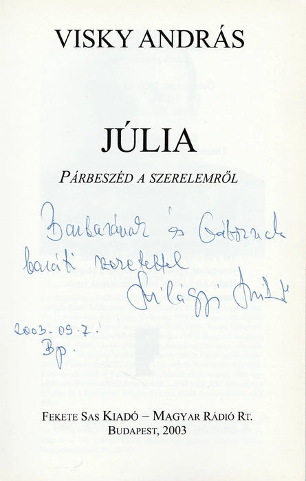 Júlia - Oskola Antikvárium
