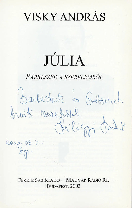 Júlia - Oskola Antikvárium