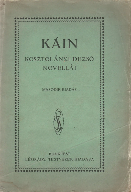 Káin - Oskola Antikvárium