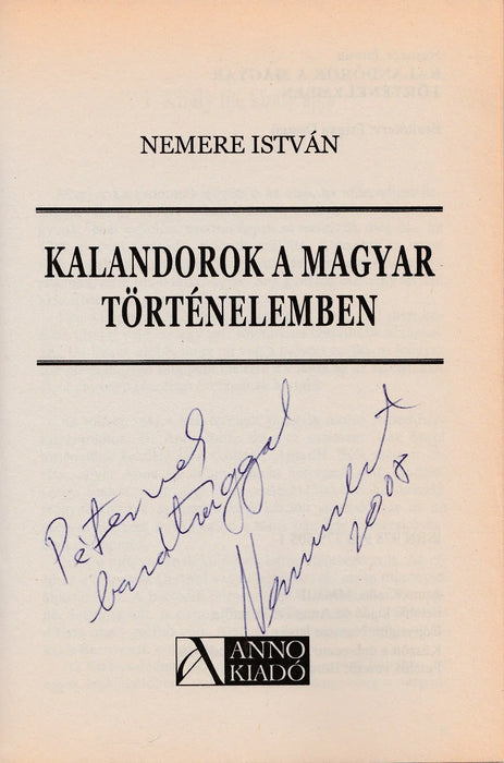 Kalandorok a magyar történelemben - Oskola Antikvárium