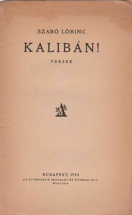 Kalibán! - Oskola Antikvárium