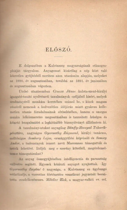 Kalotaszeg magyar népe - Oskola Antikvárium