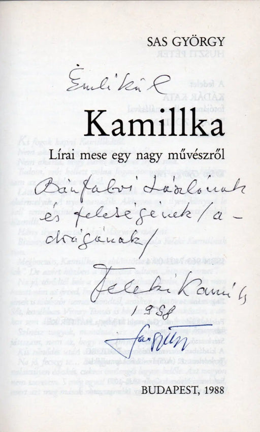 Kamillka - Oskola Antikvárium