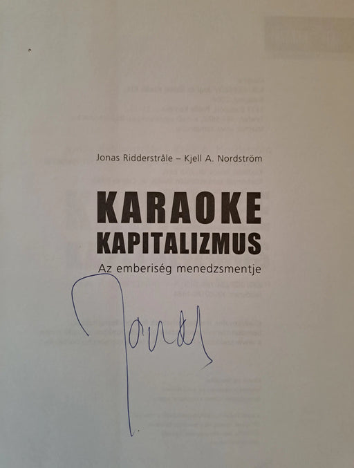 Karaoke kapitalizmus - Oskola Antikvárium