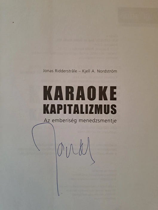 Karaoke kapitalizmus - Oskola Antikvárium