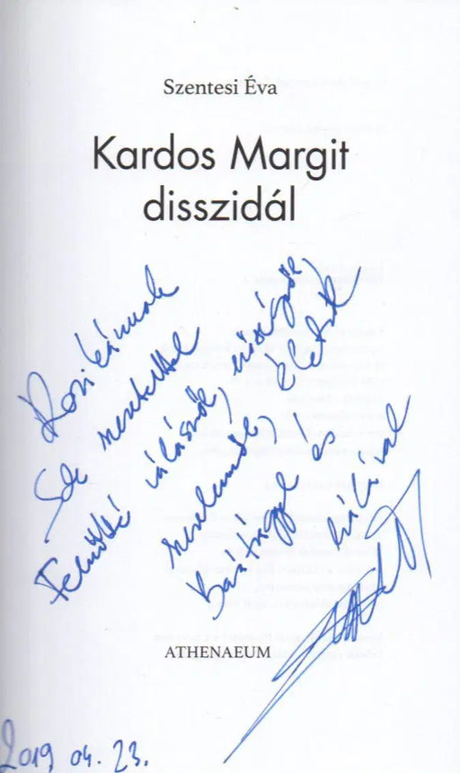 Kardos Margit disszidál - Oskola Antikvárium
