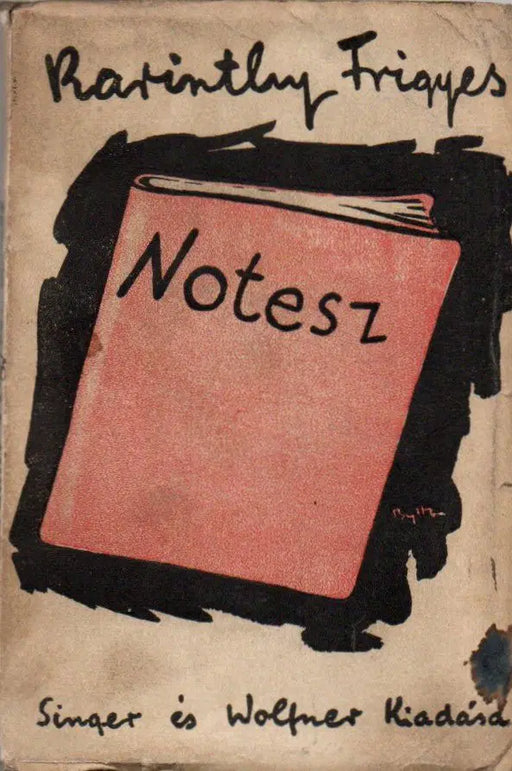 Karinthy Frigyes notesze - Oskola Antikvárium