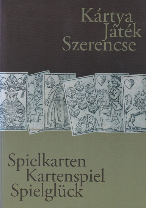 Kártya - Játék - Szerencse - Spielkarte - Glücksspiel - Spielglück - Oskola Antikvárium