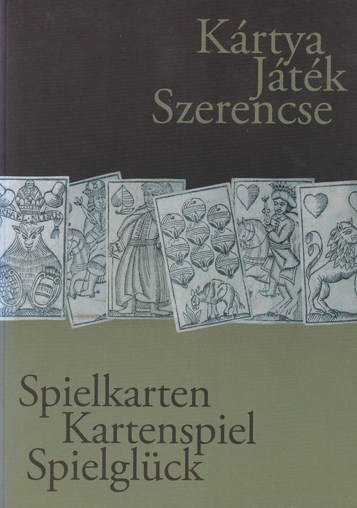 Kártya - Játék - Szerencse - Spielkarte - Glücksspiel - Spielglück - Oskola Antikvárium