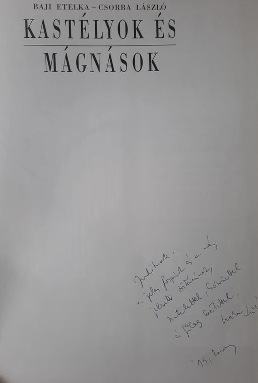 Kastélyok és mágnások - Oskola Antikvárium