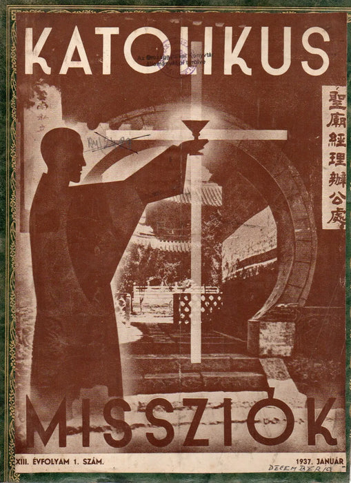 Katolikus Missziók 1937 XIII. évf. 1 - 12. szám - Teljes évfolyam - Oskola Antikvárium