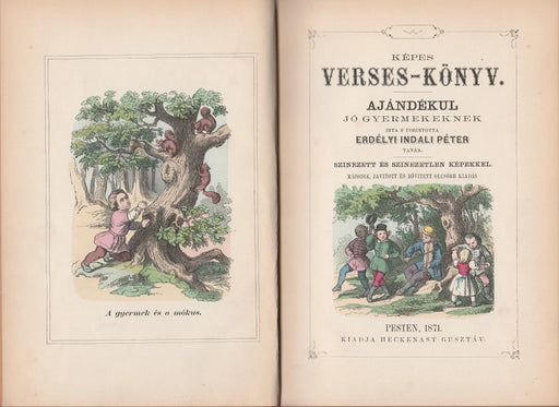 Képes verses - könyv - Oskola Antikvárium