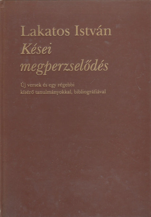 Kései megperzselődés - Oskola Antikvárium