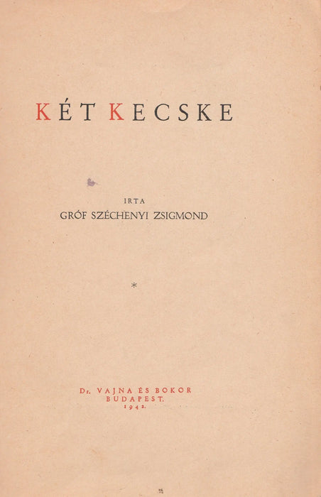 Két kecske - Oskola Antikvárium
