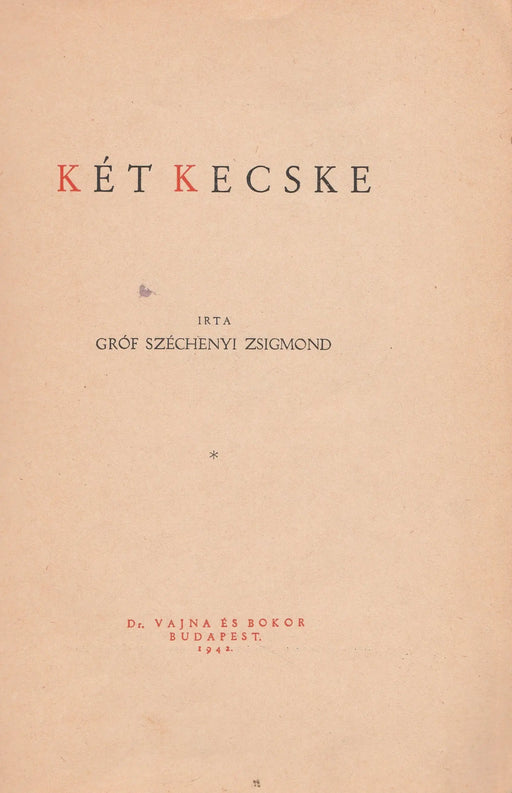 Két kecske - Oskola Antikvárium