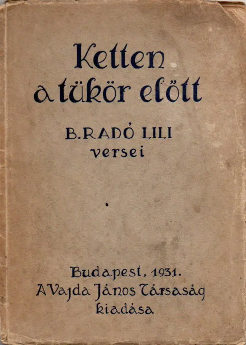 Ketten a tükör előtt - Oskola Antikvárium
