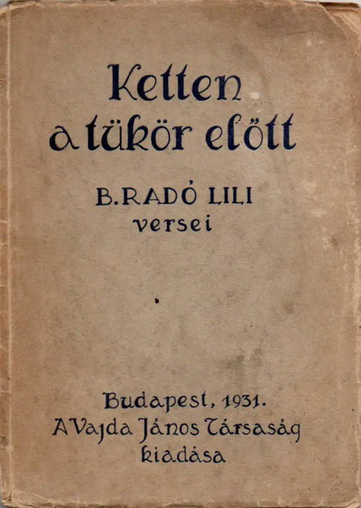 Ketten a tükör előtt - Oskola Antikvárium