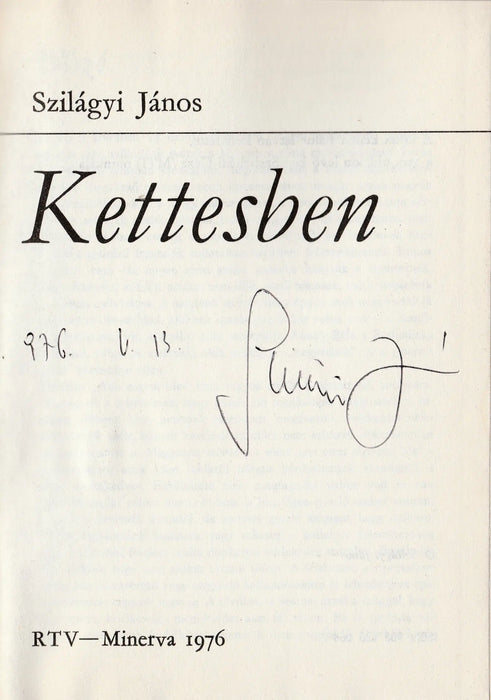 Kettesben - Oskola Antikvárium