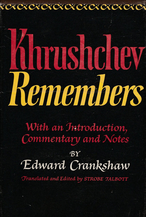 Khrushchev Remembers - Oskola Antikvárium
