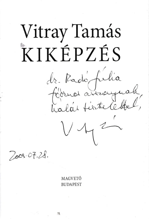 Kiképzés - Oskola Antikvárium
