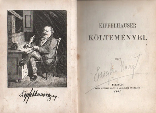Kipfelhauser költeményei - "Kalászok" a Budai Népszínház s az Írói Segély - pénztár javára - Oskola Antikvárium