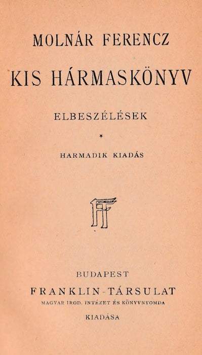 Kis hármaskönyv I - III. - Oskola Antikvárium