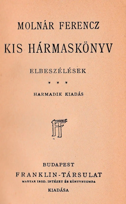 Kis hármaskönyv I - III. - Oskola Antikvárium