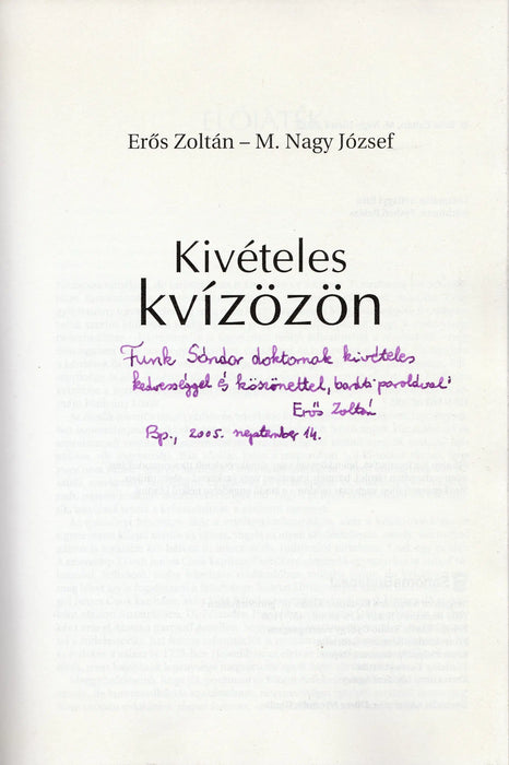 Kivételes kvízözön - Oskola Antikvárium
