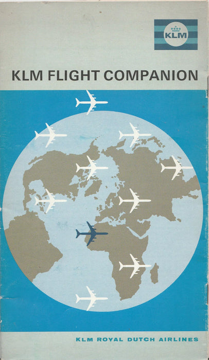 KLM Flight Companion - Oskola Antikvárium