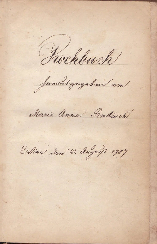 Kochbuch - Oskola Antikvárium