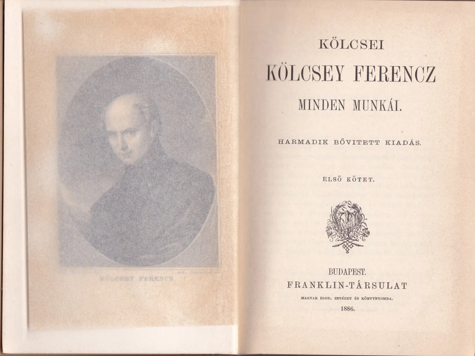 Kölcsei Kölcsey Ferencz minden munkái 1 - 10. - Oskola Antikvárium