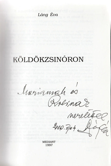 Köldökzsinóron - Oskola Antikvárium
