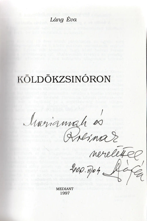 Köldökzsinóron - Oskola Antikvárium