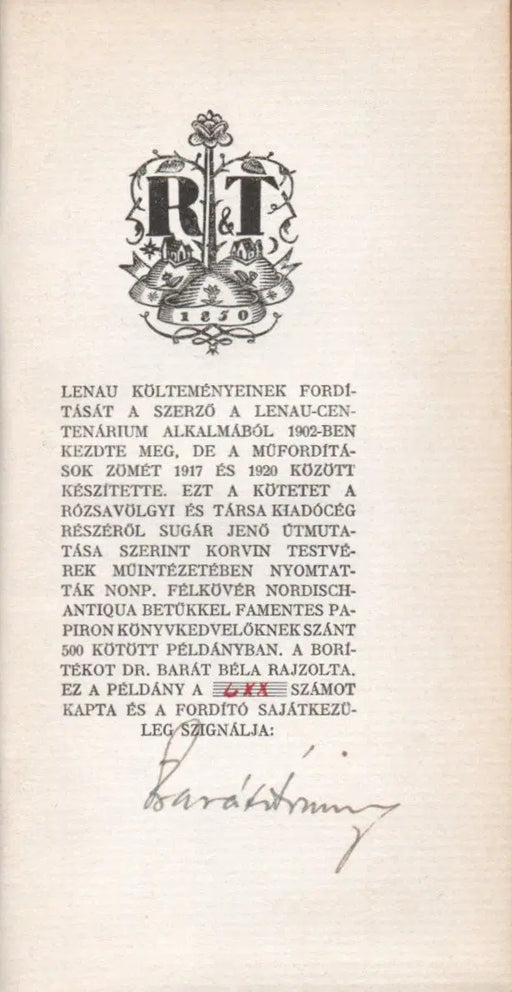 Költemények - Oskola Antikvárium
