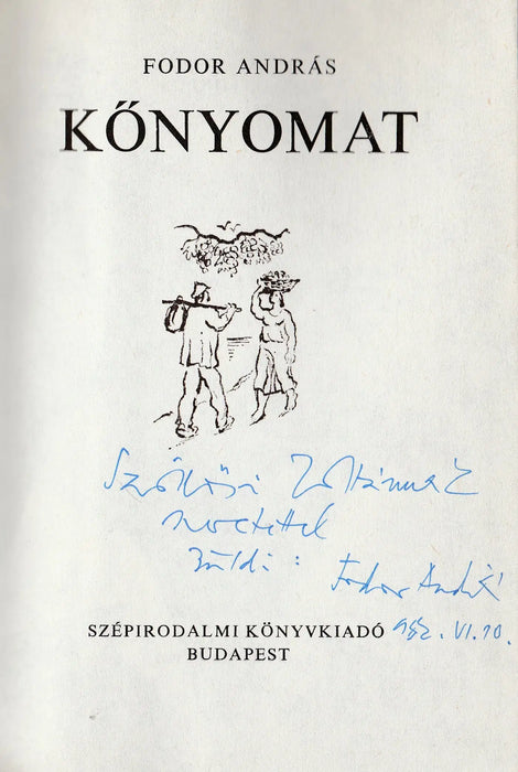Kőnyomat - Oskola Antikvárium