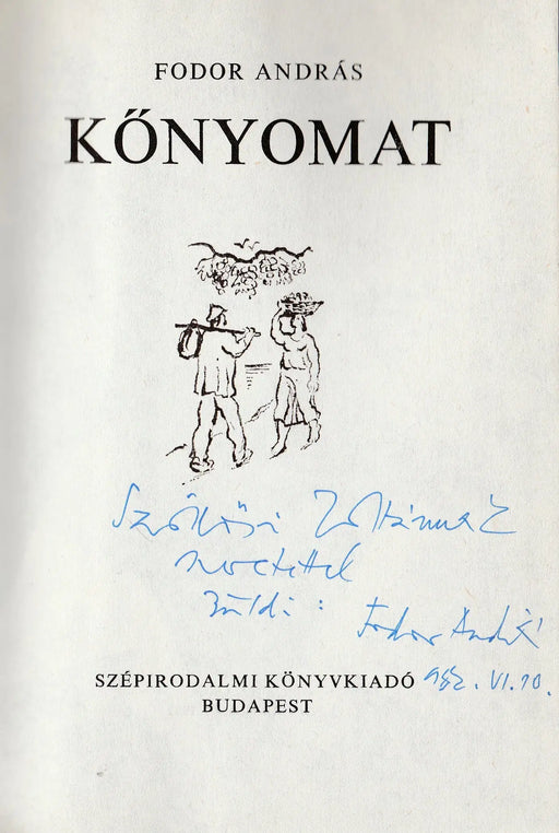 Kőnyomat - Oskola Antikvárium